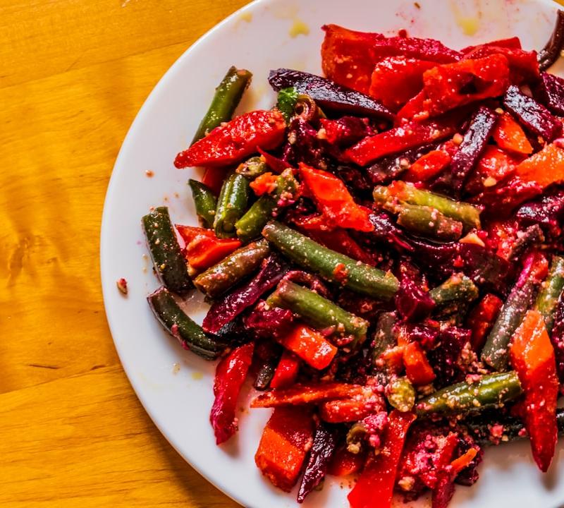 Lebanese Green Beans in Tomato Oil