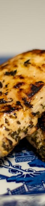 Lebanese Grilled Chicken with Garlic Sauce