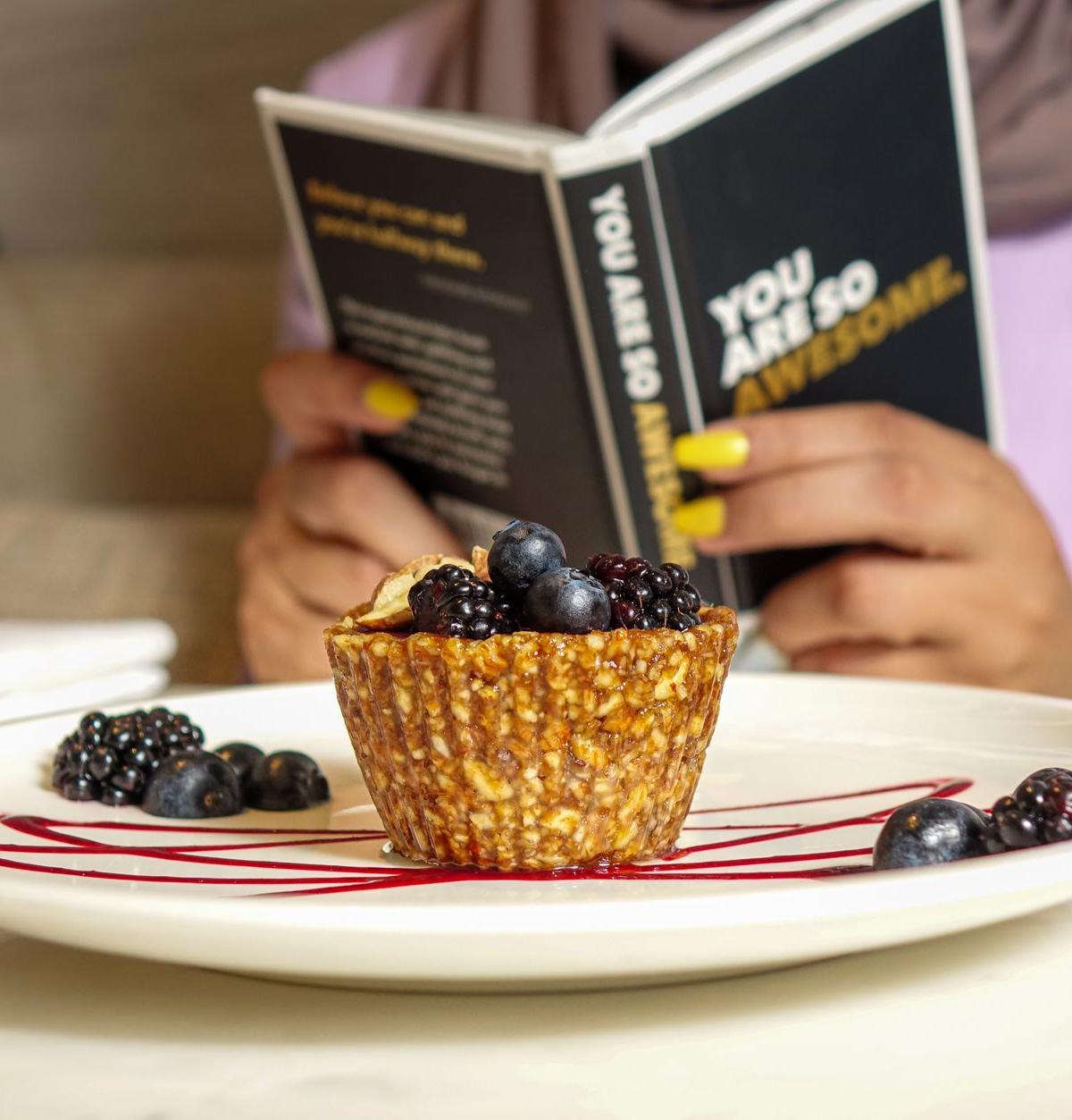 Lemon Blueberry Baked Oats