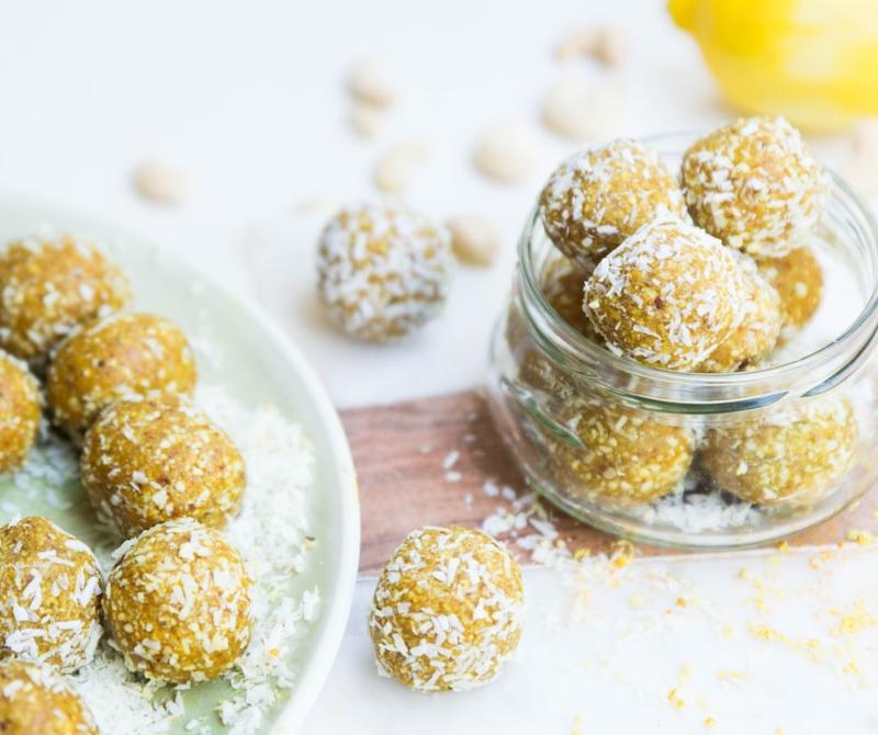 Lemon Coconut Energy Bites