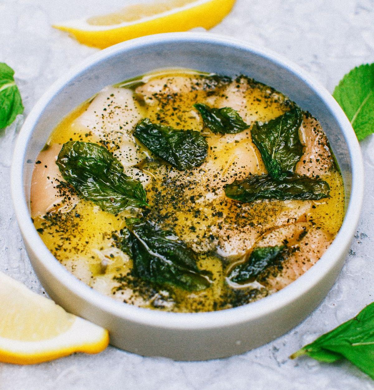 Lemon Fish Soup