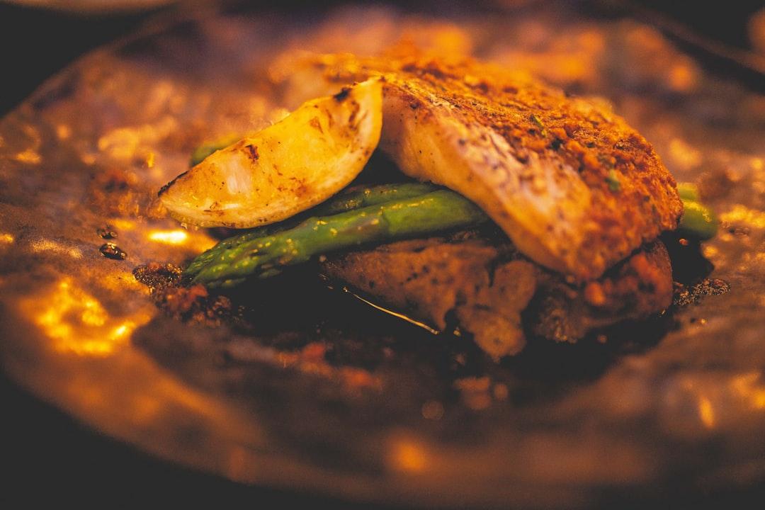 One-Pan Lemon Garlic Chicken Thighs with Asparagus