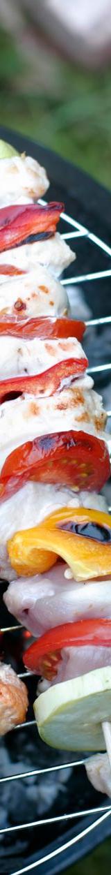 Lemon Garlic Chicken Souvlaki