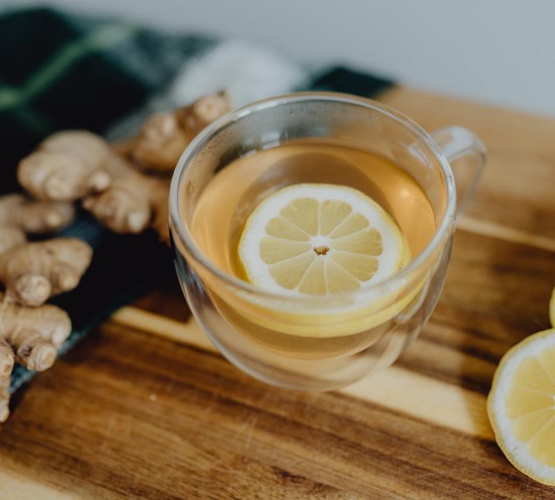 5-Min Lemon Ginger Cooler