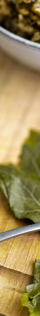 20-Min Lemon Grape Leaf Rolls with Rice