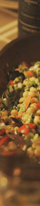 Lemon Herb Chickpea Salad