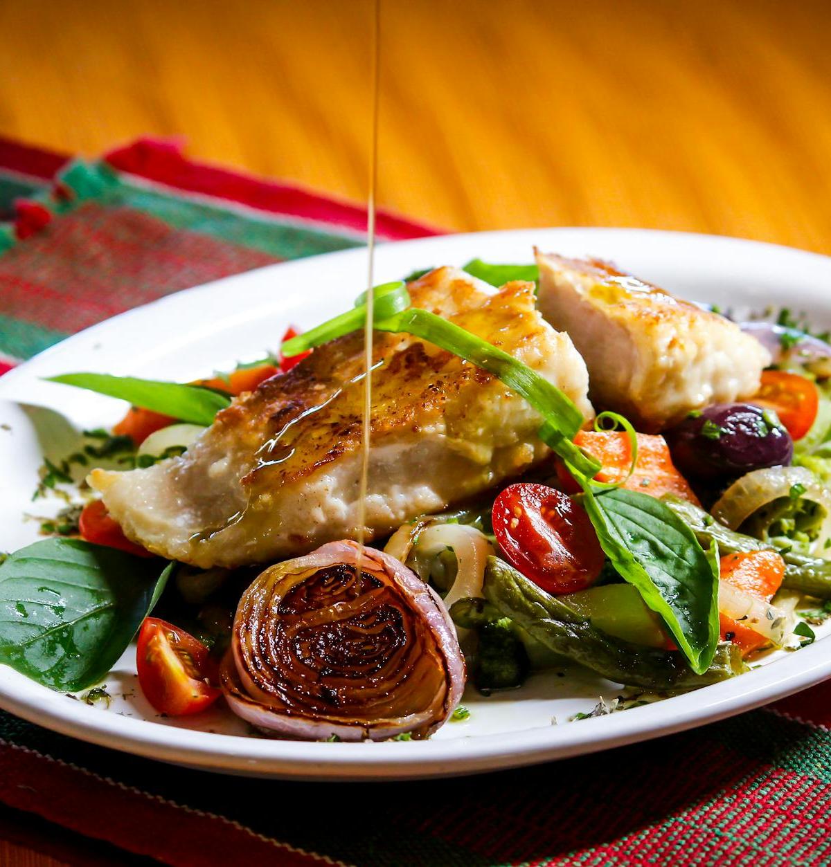 Lemon-Onion Fish Yassa