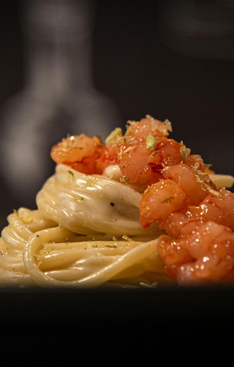 Lemon Shrimp Tagliolini