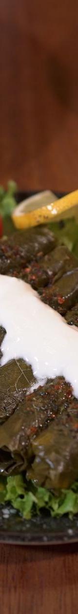 20-Min Lemon Vine Leaf Rolls with Yogurt