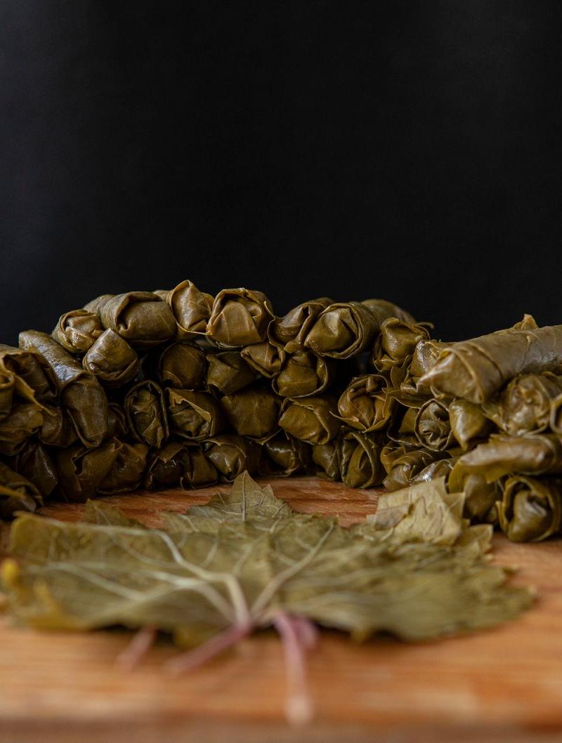 20-Minute Lemony Stuffed Grape Leaves