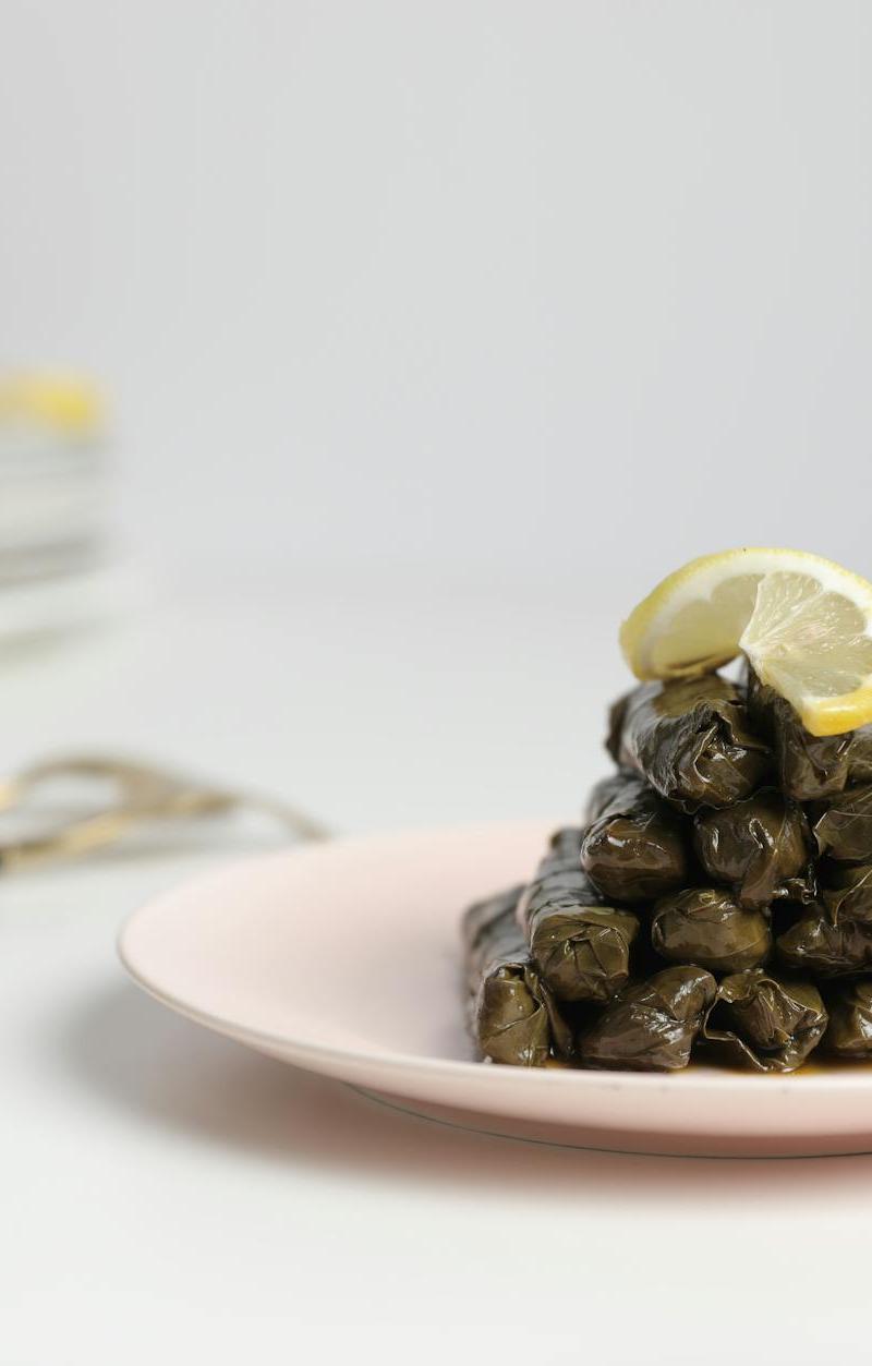 20-Min Lemony Vine Leaf Rolls