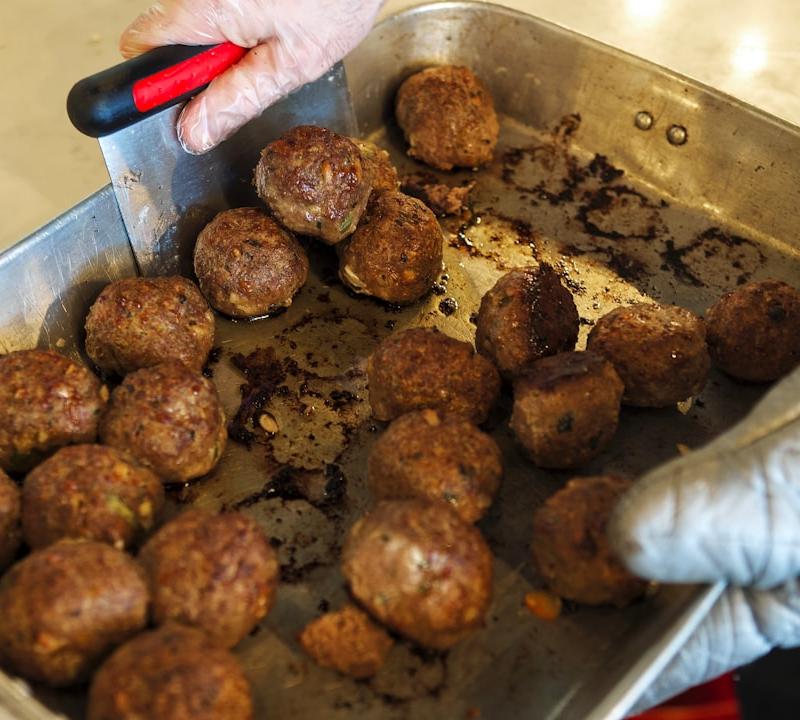 Lihapullat (Swedish Pork Meatballs)