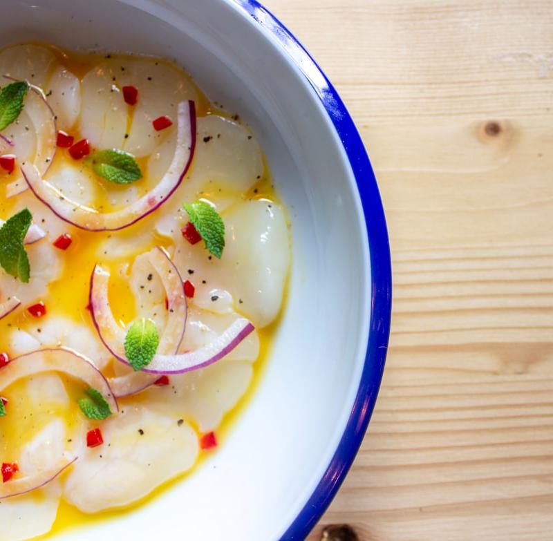 15-Min Lime-Cured Fish Tiradito