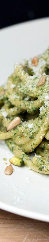 Pasta with Fresh Basil Pesto
