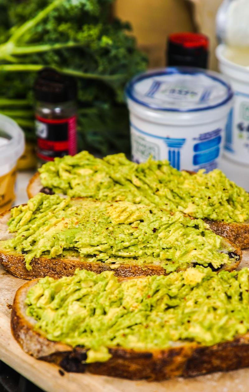 Loaded Avocado Smash Toast