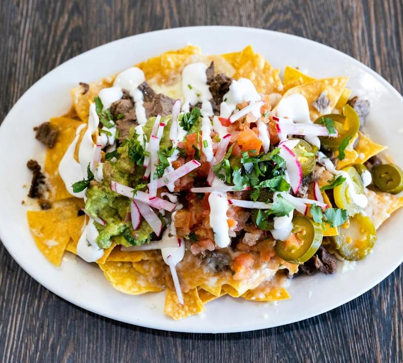 Loaded Beef Nachos