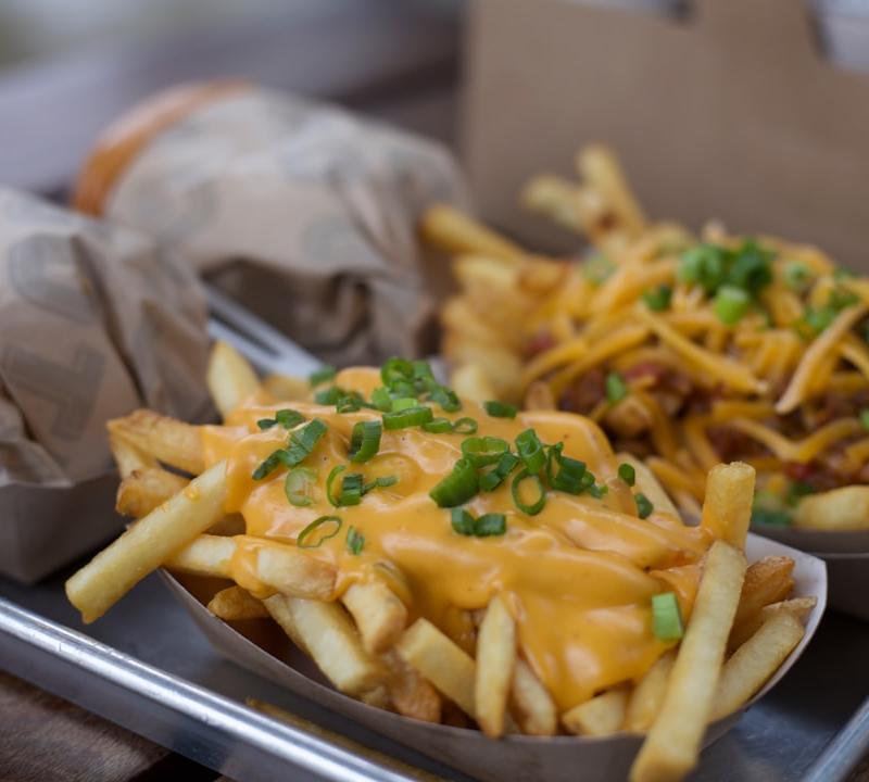 Loaded Beef & Queso Fries
