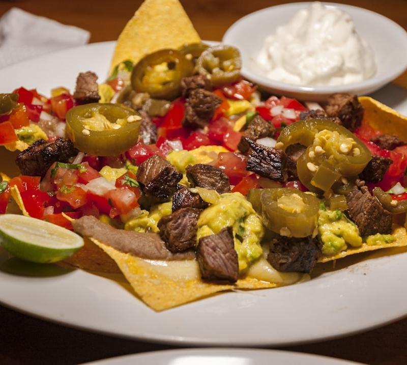 Loaded Brisket Nachos