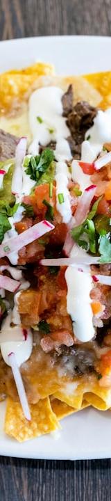 Loaded Ground Beef Nachos