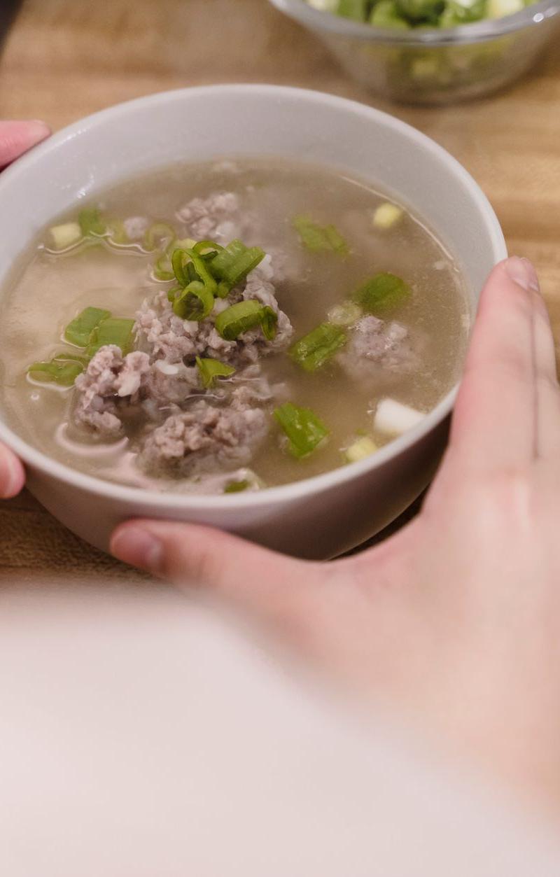 Loaded Pork & Potato Soup
