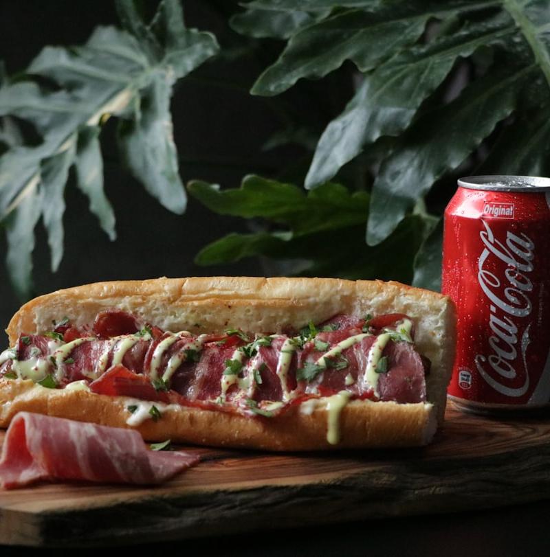 Lomito Completo — Argentine Steak Sandwich