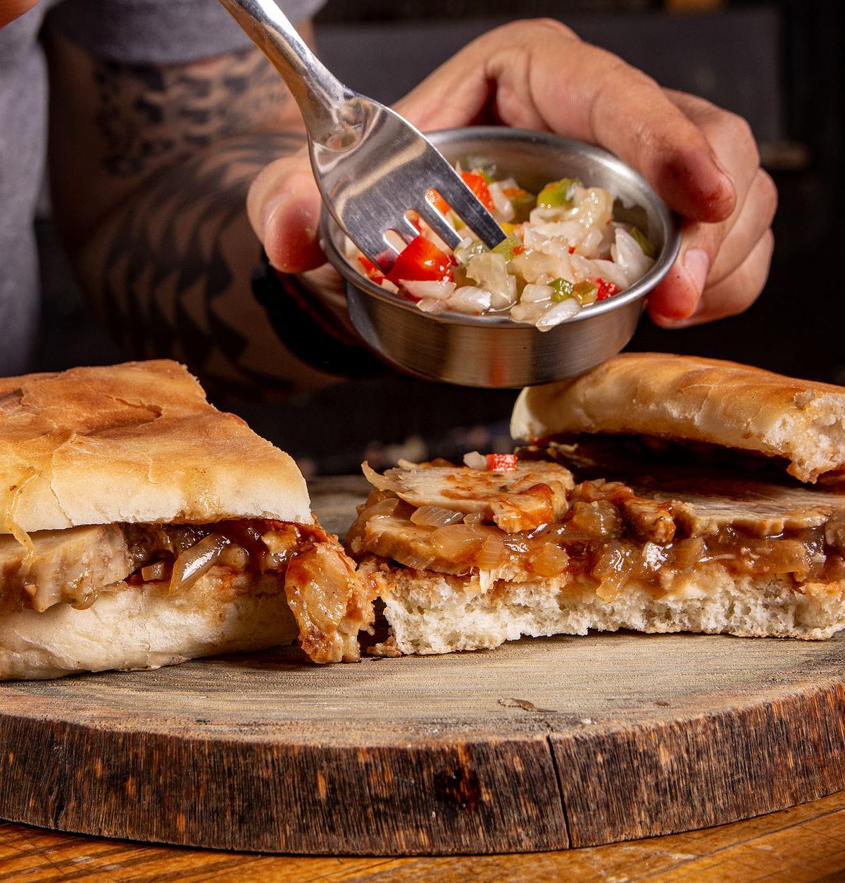 Lomitos de Valladolid — Yucatan Pork Tortas