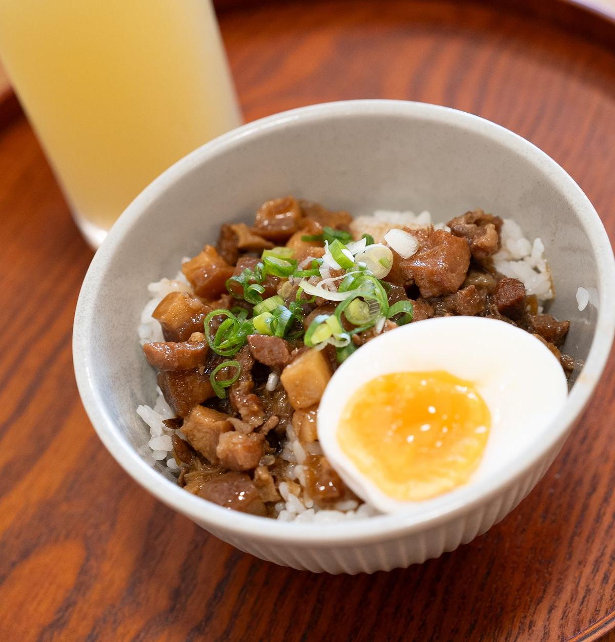 Longsilog: Pork Belly, Garlic Rice & Egg