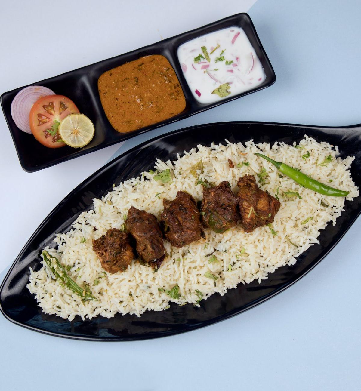 20-Min Lucknowi Lamb Biryani Bowl