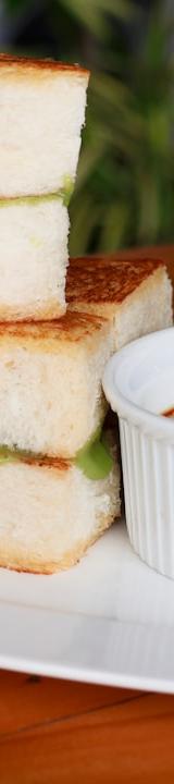 Malaysian Kaya Toast with Soft Eggs