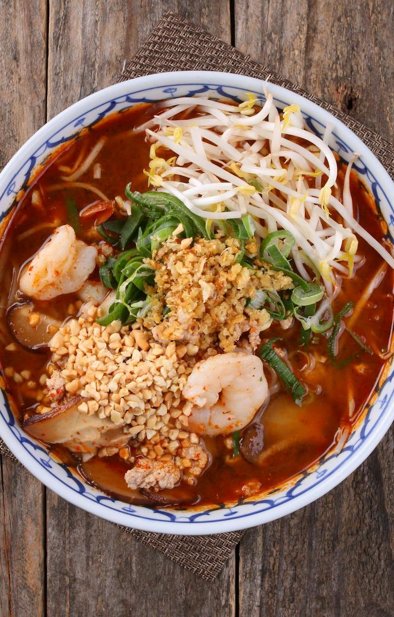 20-Min Malaysian Prawn Noodle Soup