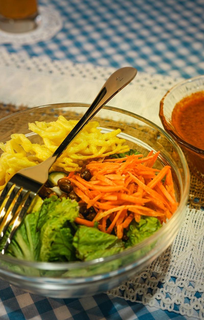 Malaysian Rojak — Fruit, Veg & Peanut Sauce