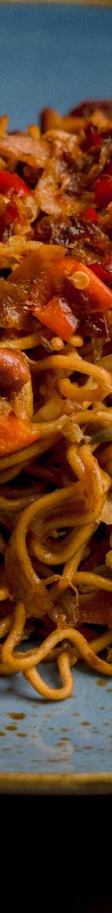 Mamak-Style Mee Goreng With Crispy Chicken