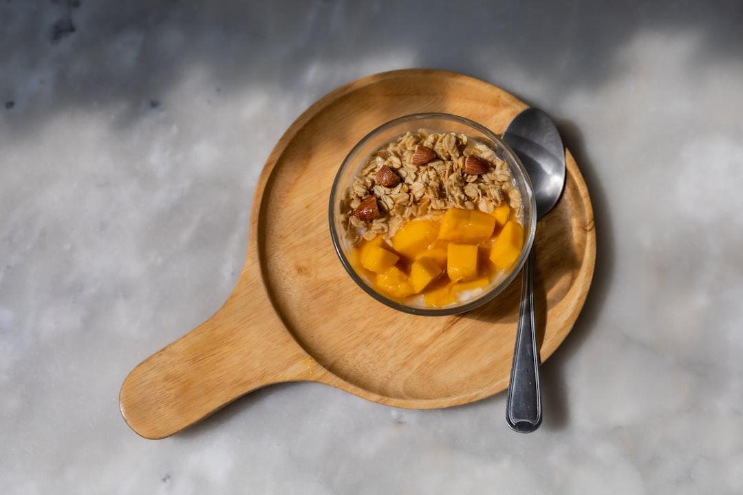 Mango Coconut Chia Breakfast Bowl