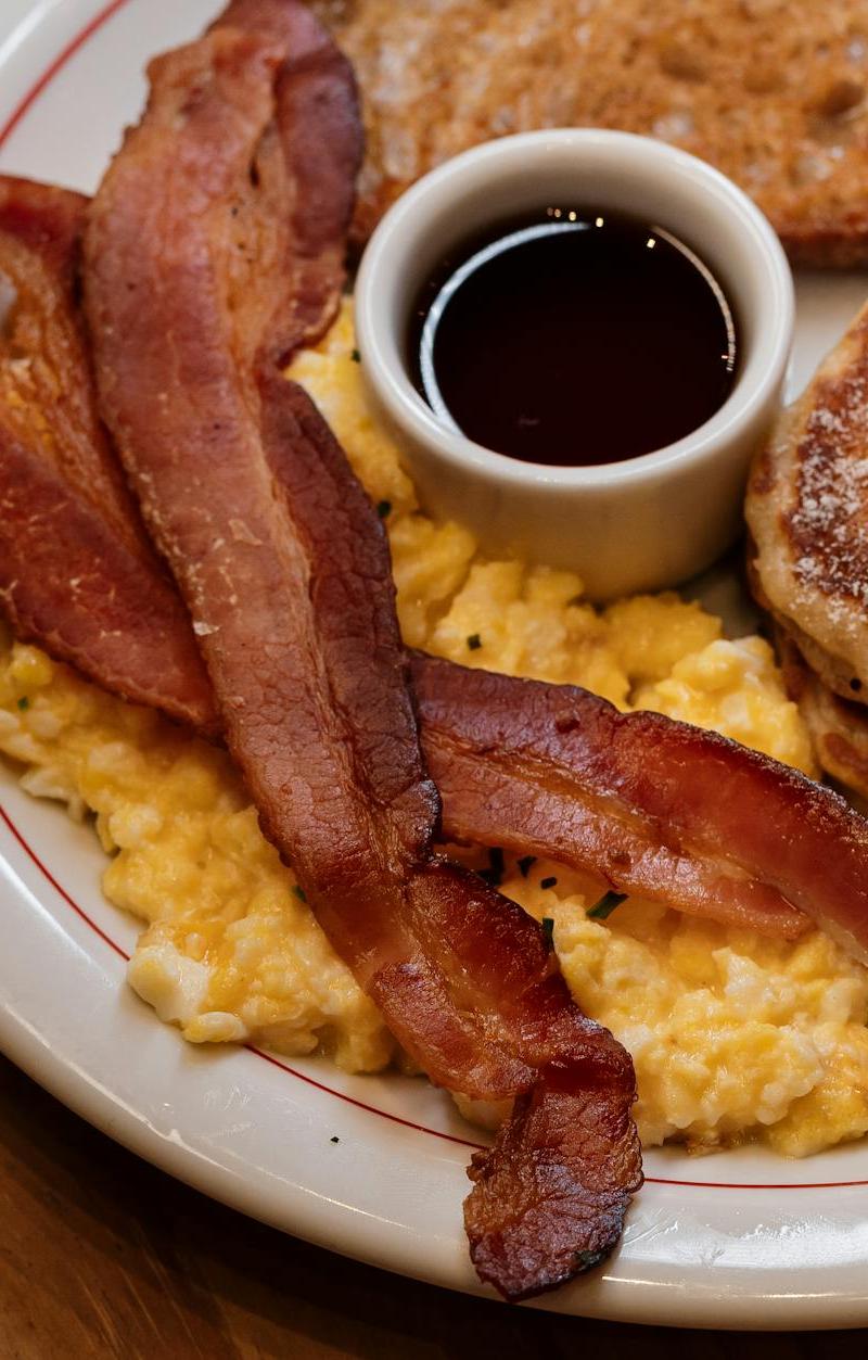 Maple-Glazed Bacon Sheet-Pan Dinner