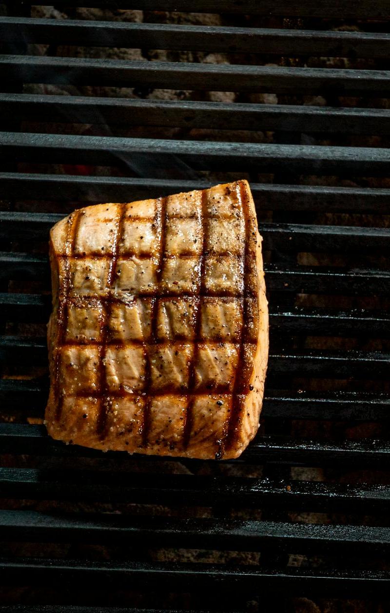 Maple-Glazed Salmon on Cedar Plank