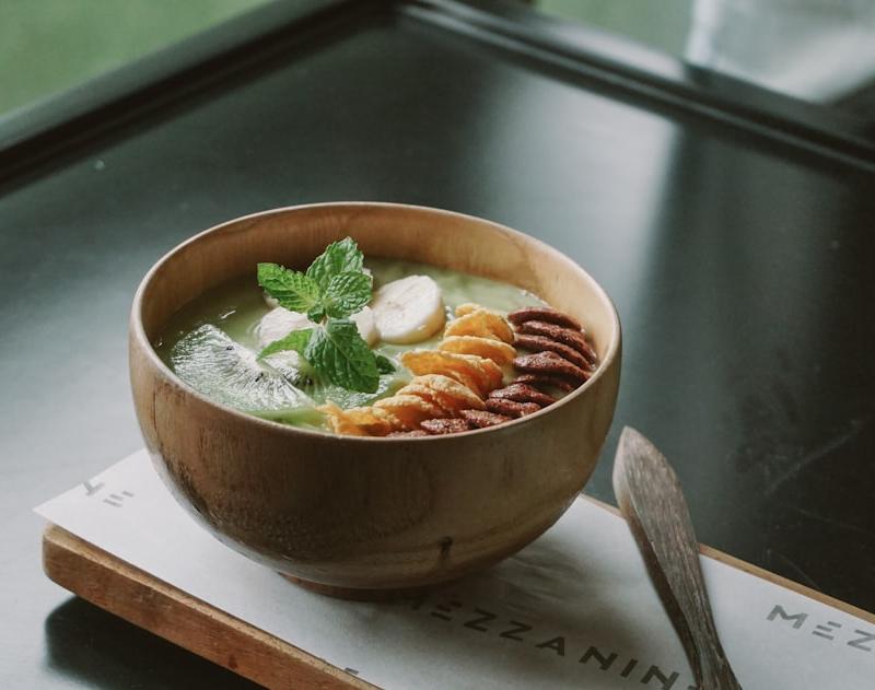 Matcha Coconut Chia Pudding Bowl