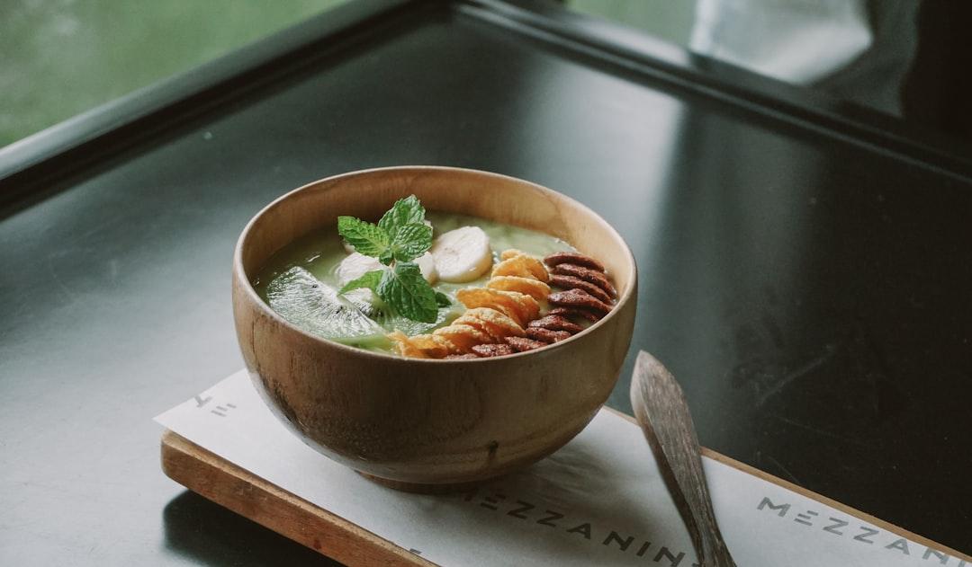 Matcha Coconut Chia Pudding Bowl