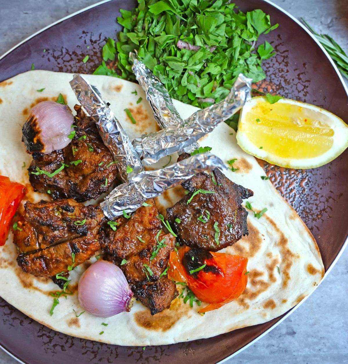 Mediterranean Beef Kebabs