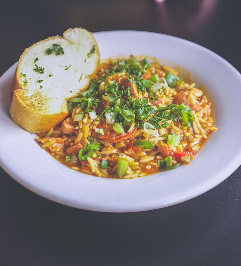Mediterranean Chicken Orzo