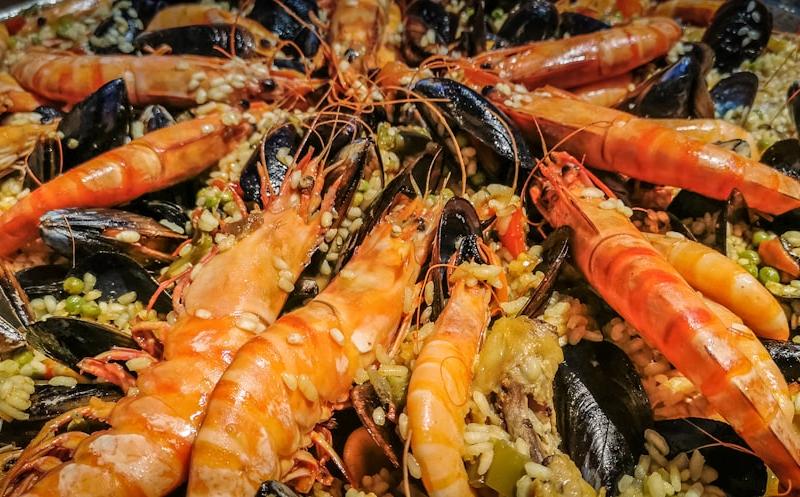 Mediterranean Seafood Paella