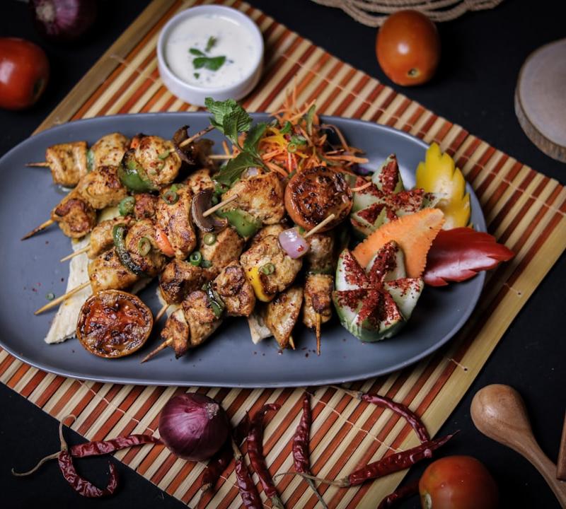 Mediterranean Shrimp Skewers