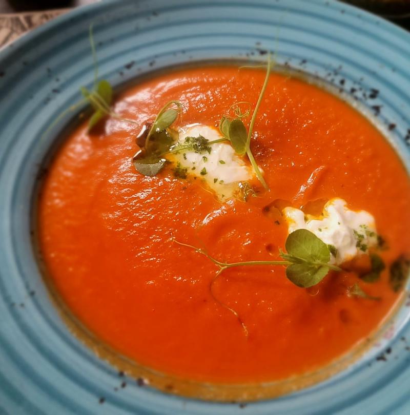 Mediterranean Tomato Soup
