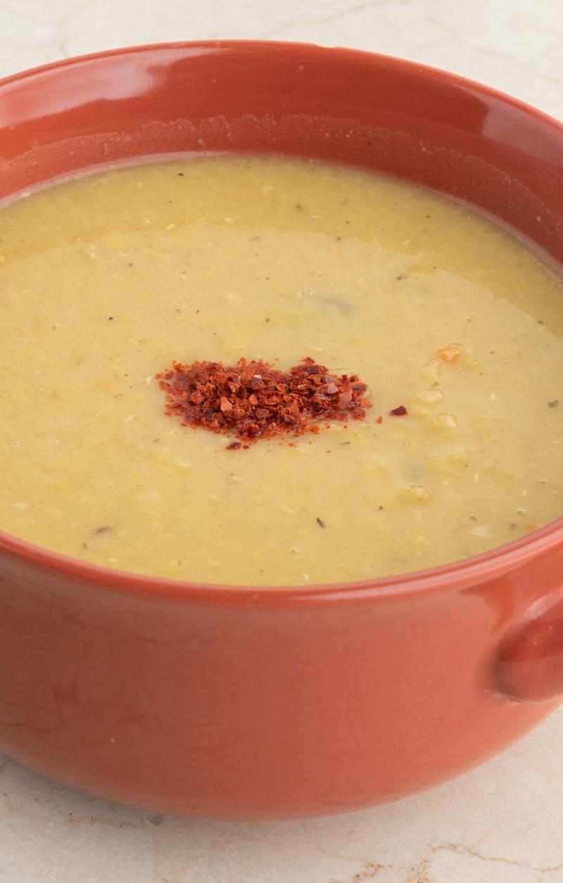 Mercimek Corbasi (Turkish Red Lentil Soup)