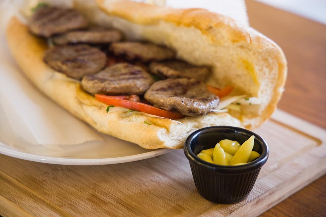 Merguez Sandwich with Harissa Aioli