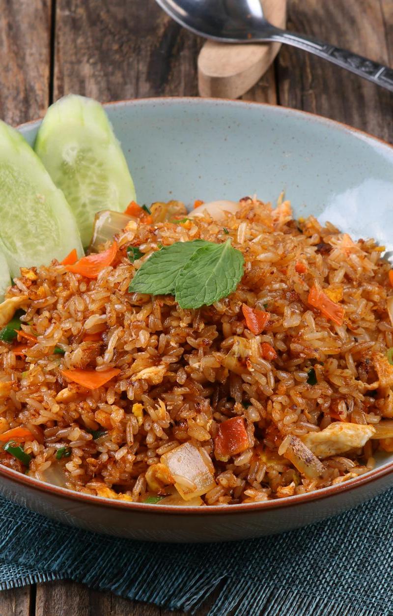Messy Nasi Goreng with Crispy Rice