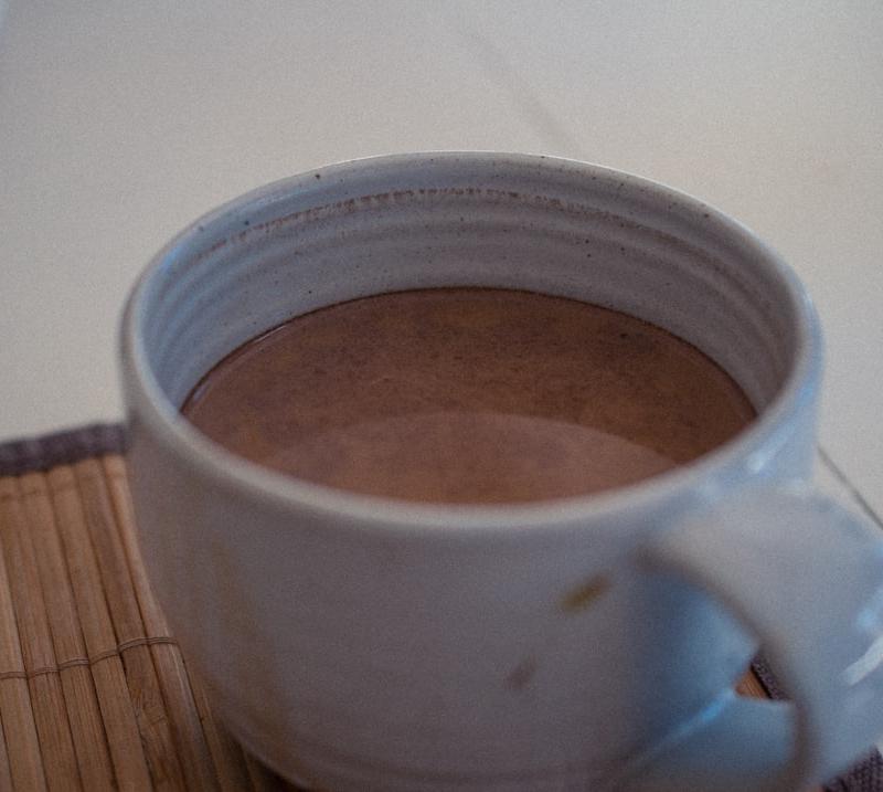 Mexican Hot Chocolate with Cinnamon Foam