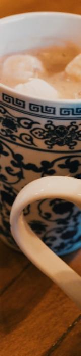 Mexican Hot Chocolate with Cinnamon & Marshmallows