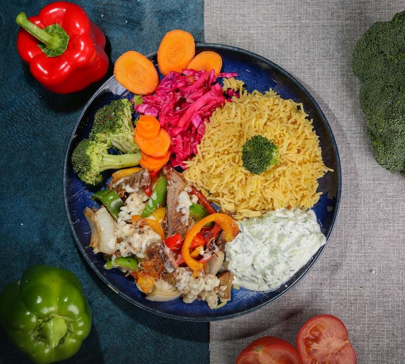 Middle Eastern Chicken Shawarma Bowl