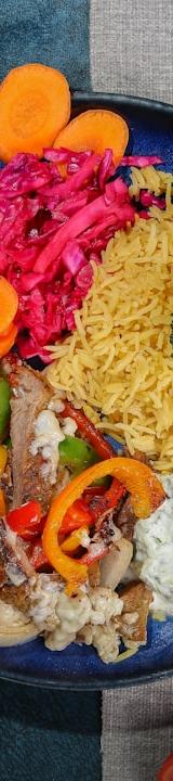 Middle Eastern Chicken Shawarma Bowl