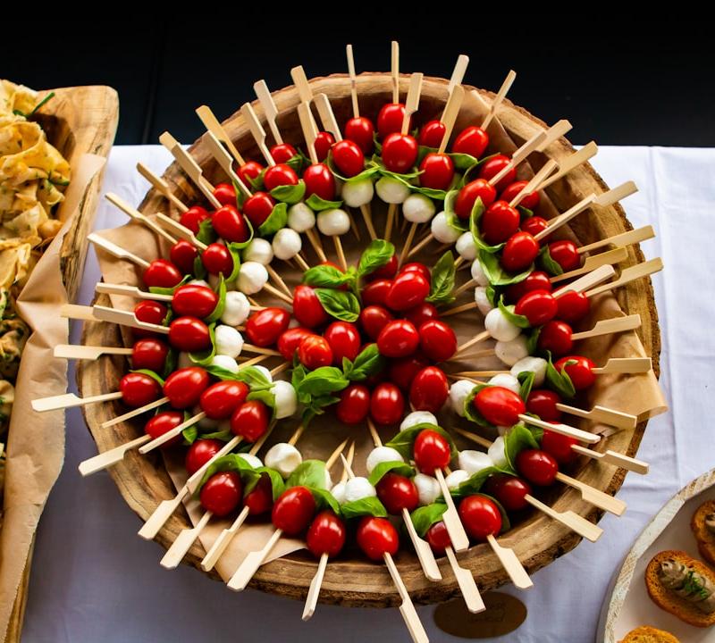 Mini Caprese Skewers